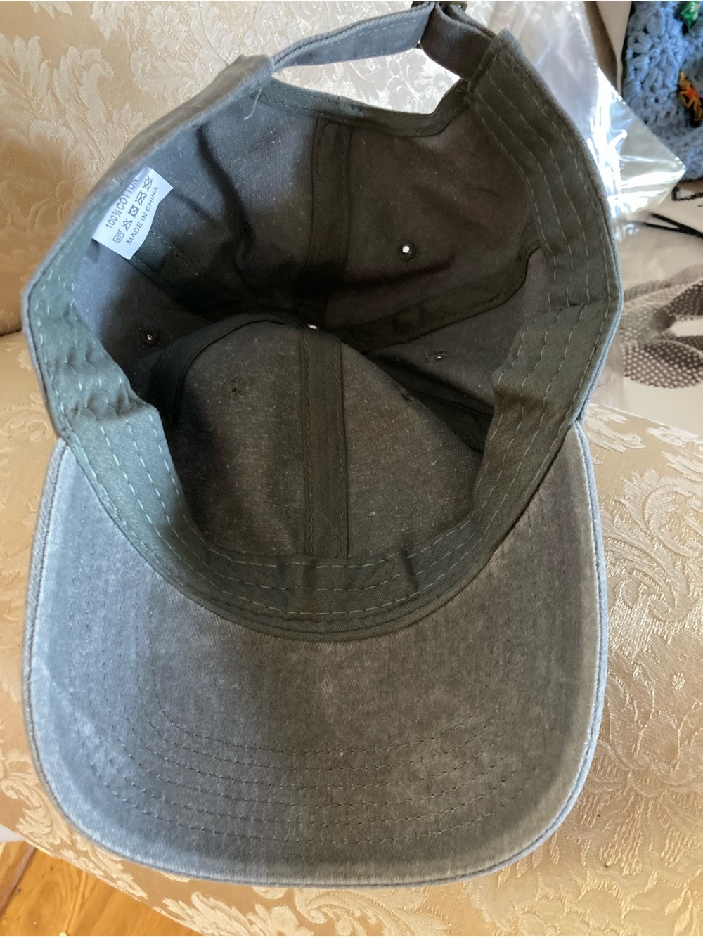 New Pope Leo gray adjustable cap - Picture 3 of 3